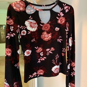 Cute Long Sleeve Floral